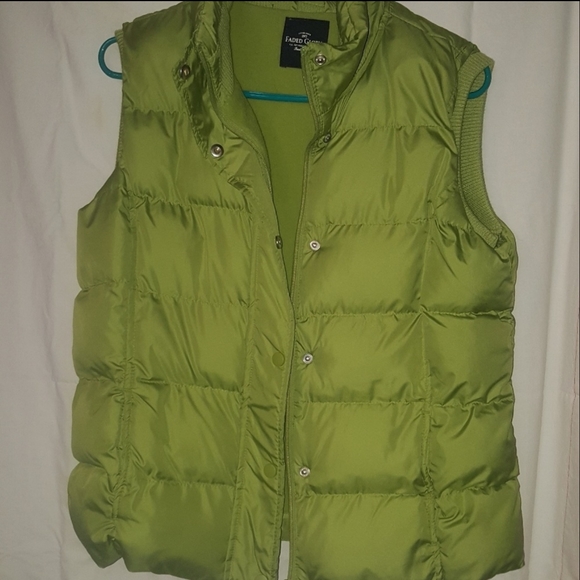 Faded Glory | NWOT💚Green Puffer Vest - Picture 2 of 7